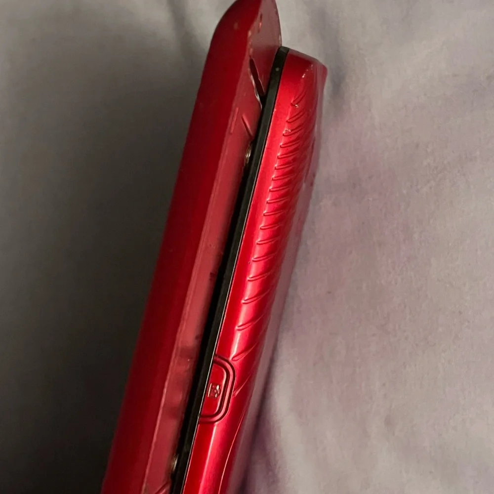 LG Red and Black Slide-Out Phone